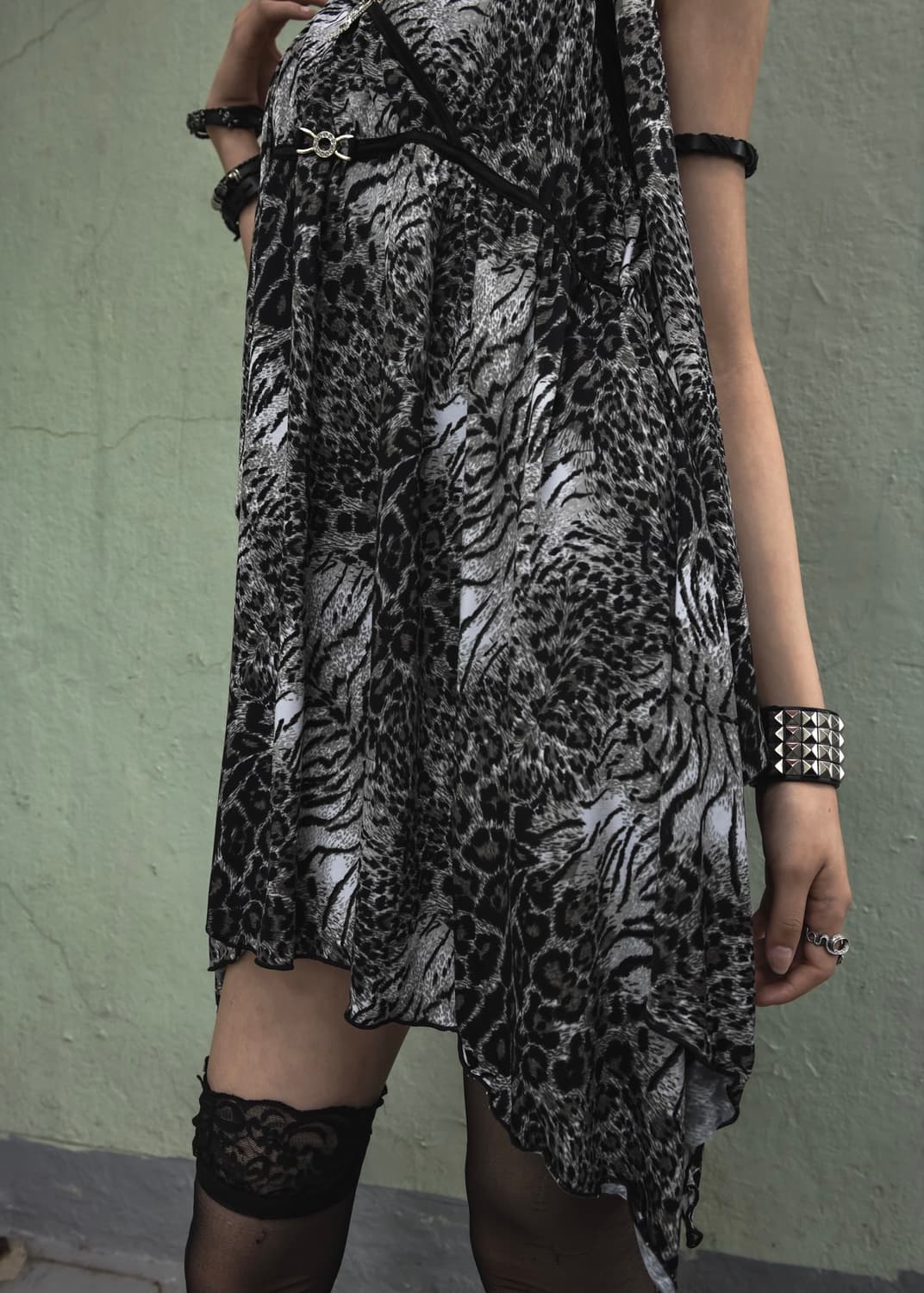 Leopard Lace Sleeveless 상품이미지3