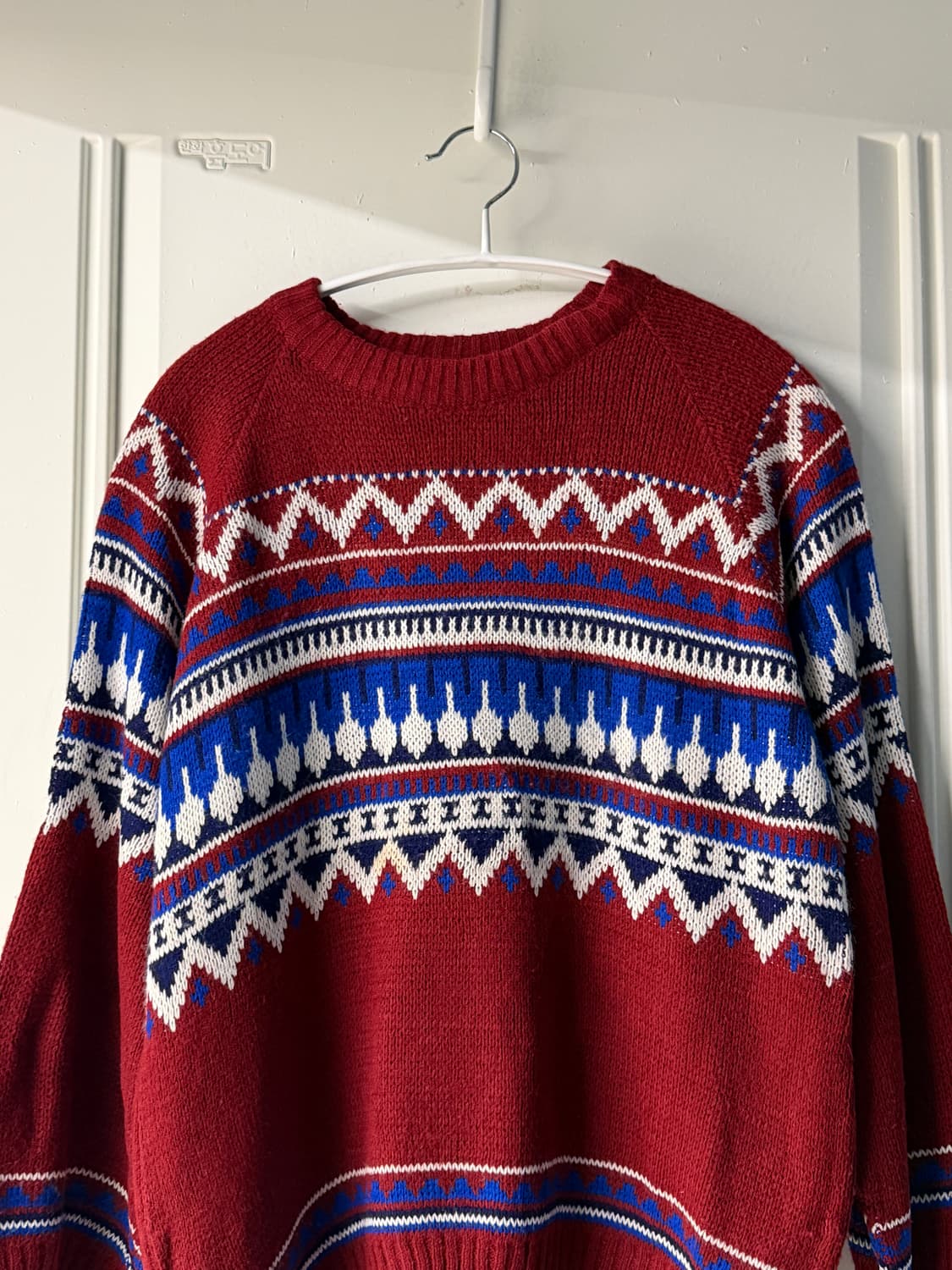 빈티지 스웨터 노르딕패턴 스웨터 니트 상품이미지4