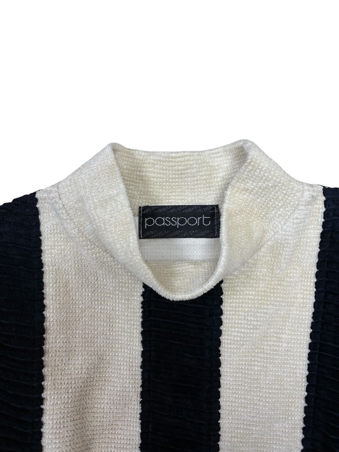 Striped turtleneck knit 상품이미지2