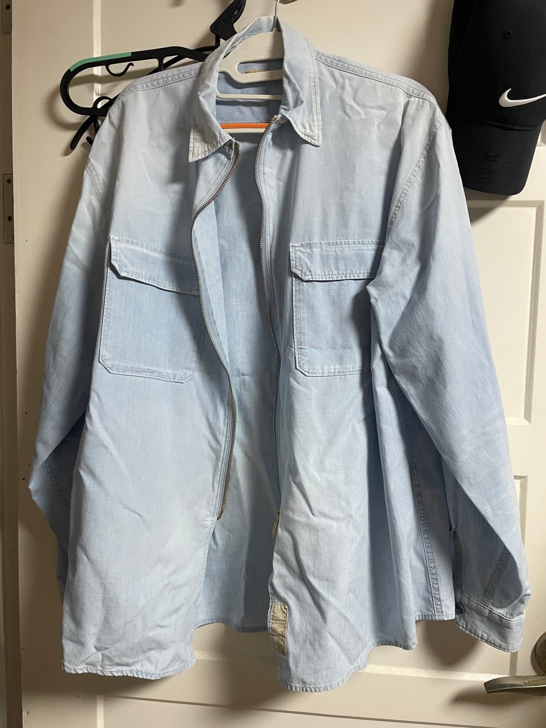 캐피탈 드리즐러 샴브레이 워크 셔츠 2사이즈 상품이미지2