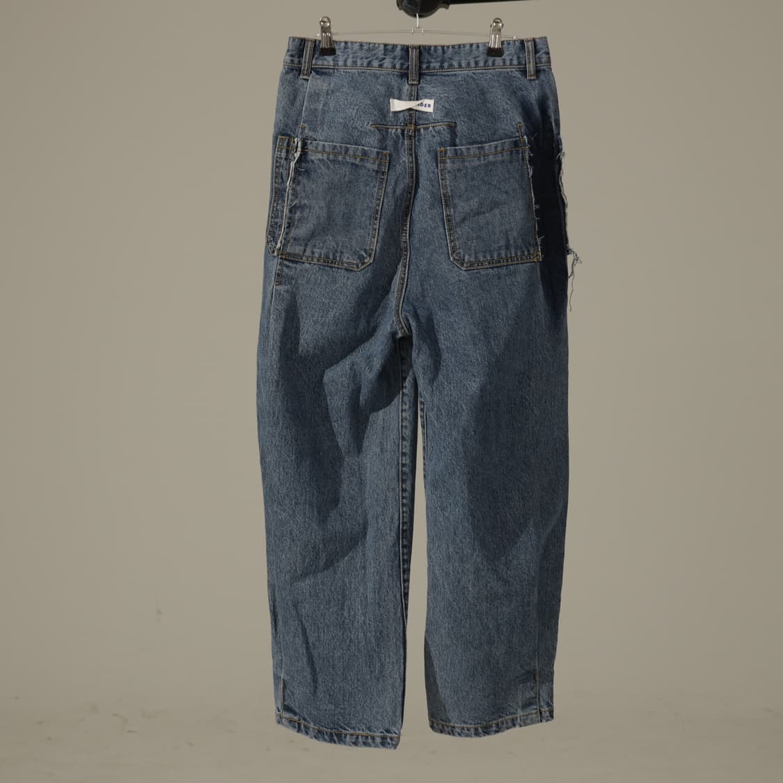 여성 아더에러 21FW 와이드 데님 팬츠 상품이미지6