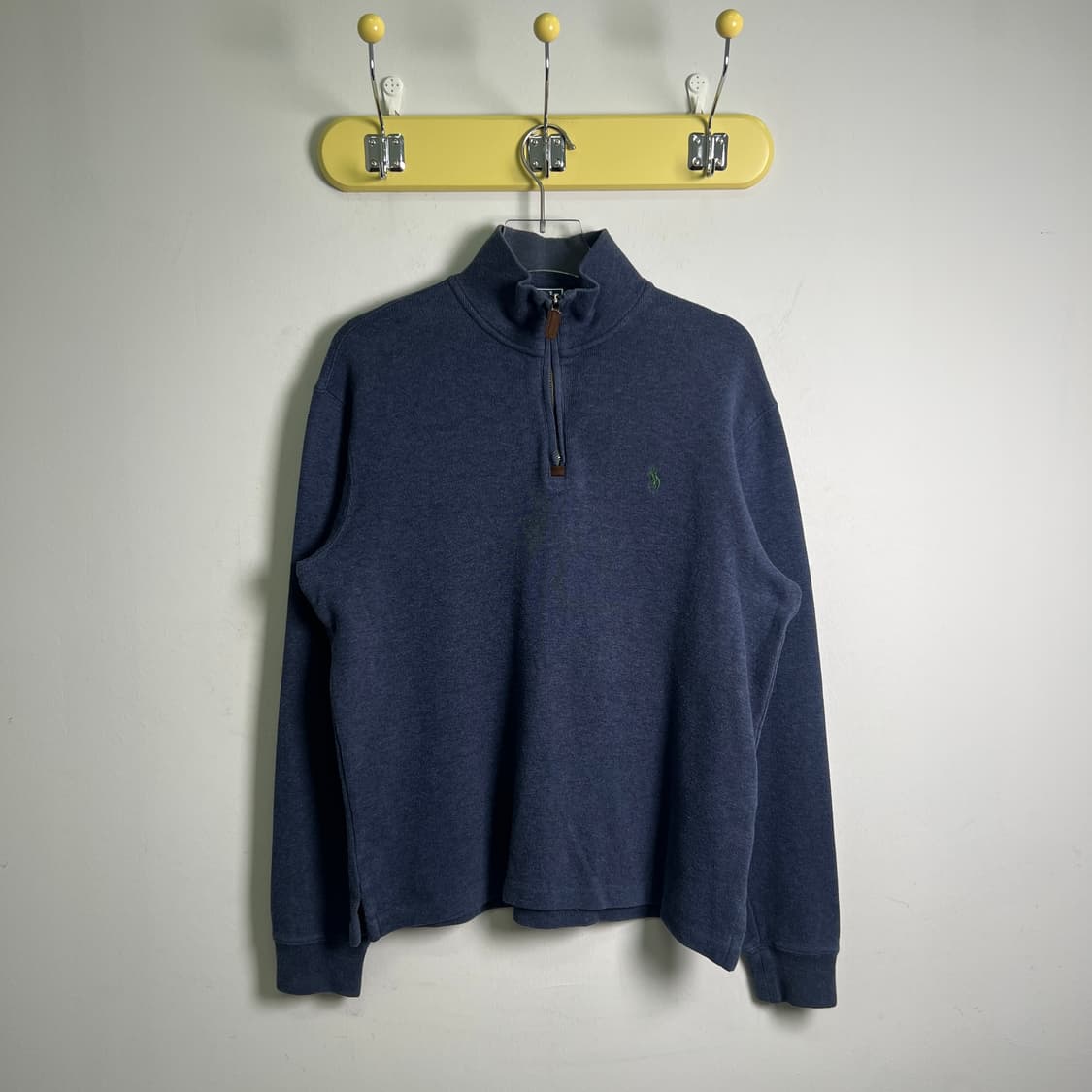 폴로 랄프로렌 네이비 하프집업 맨투맨 S 상품이미지1