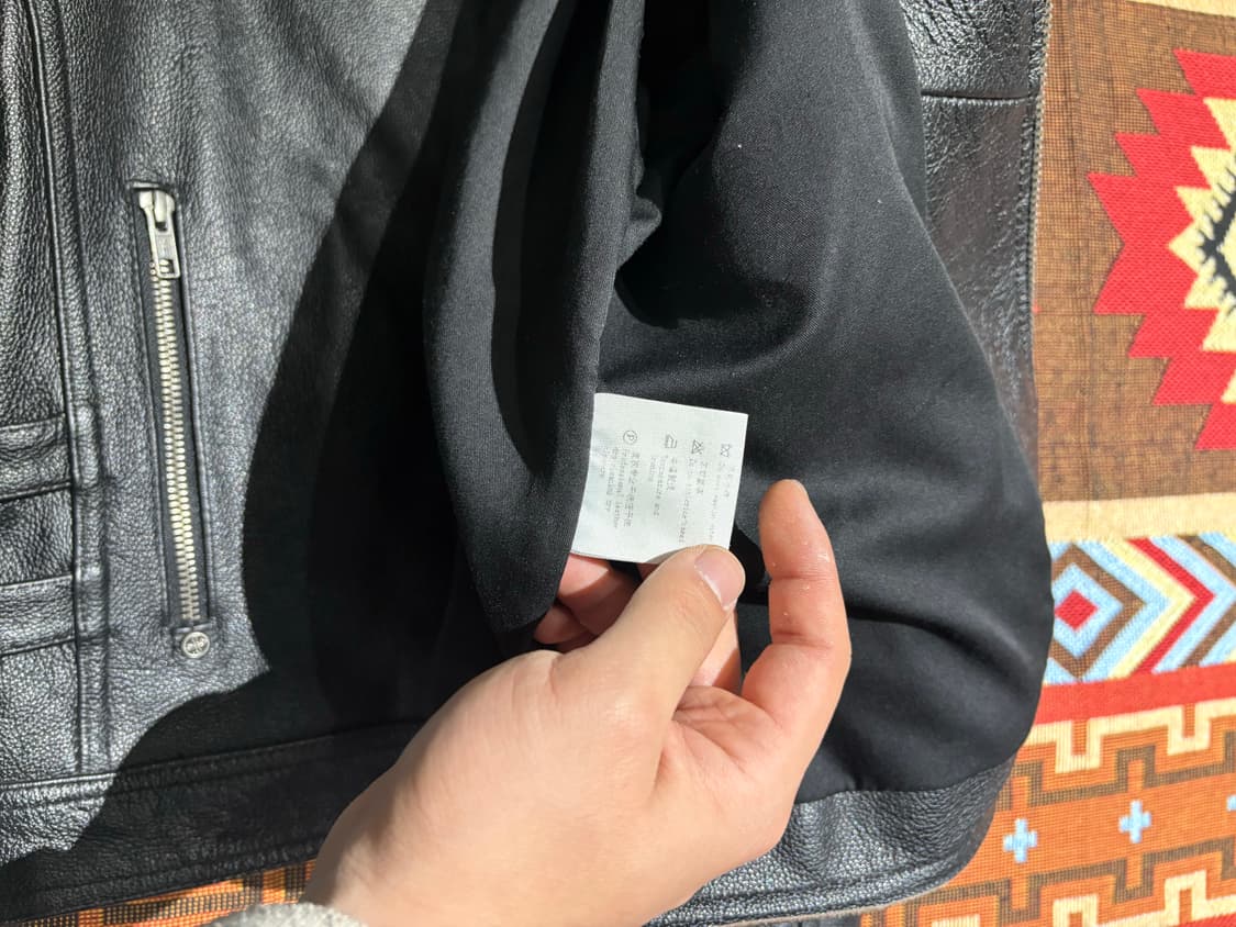 GSB-DIEREI 카우하이드 소가죽 바이커자켓 상품이미지9