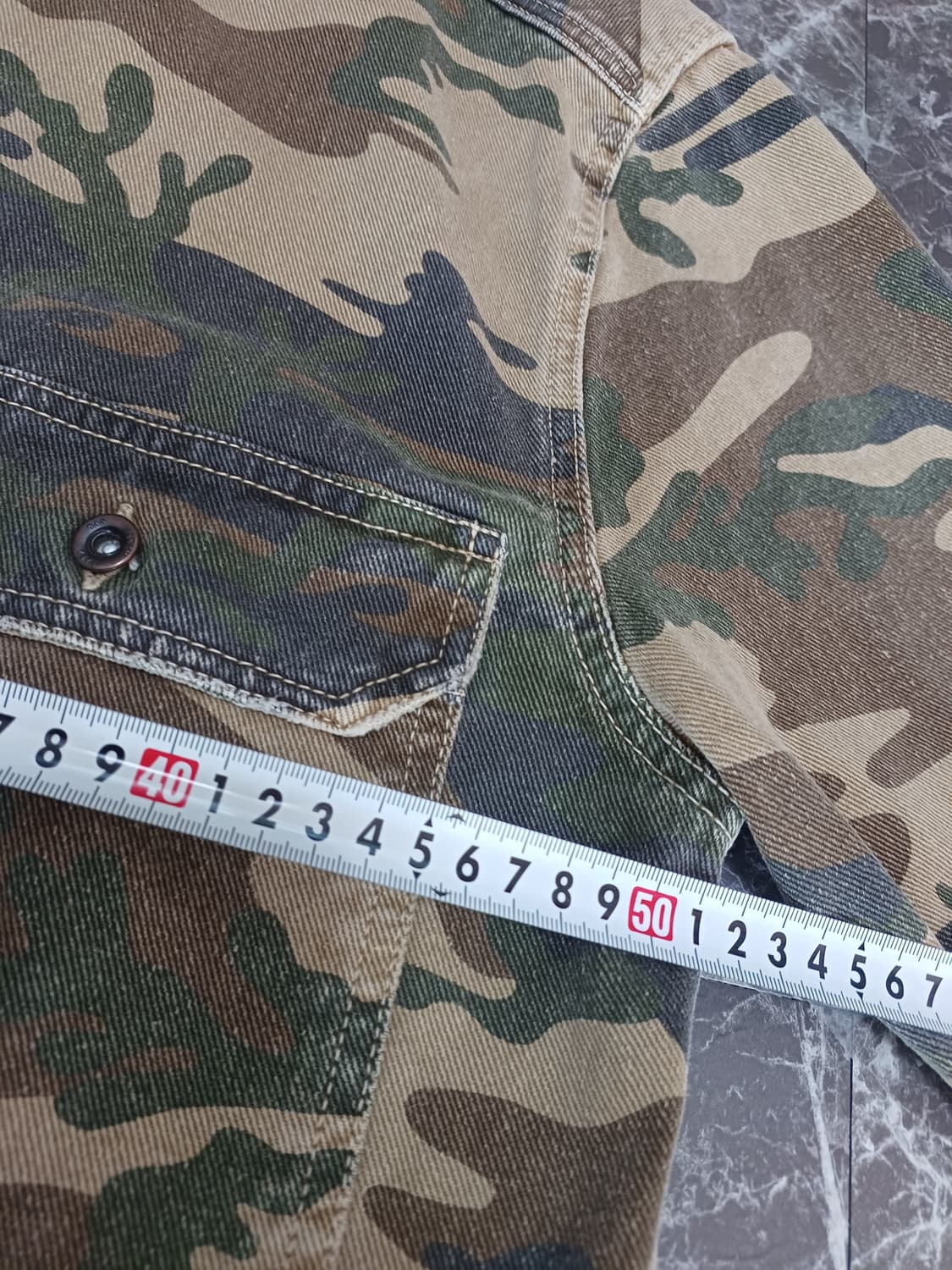 자라(ZARA) 카모플라주 셔츠 L
 상품이미지9