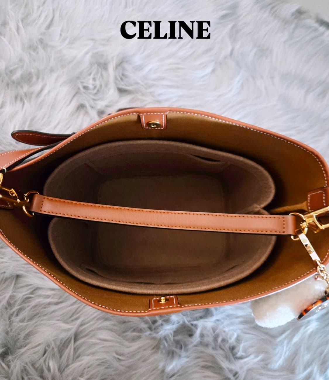 셀린느 트리옹프 버킷백 미디움 상품이미지3