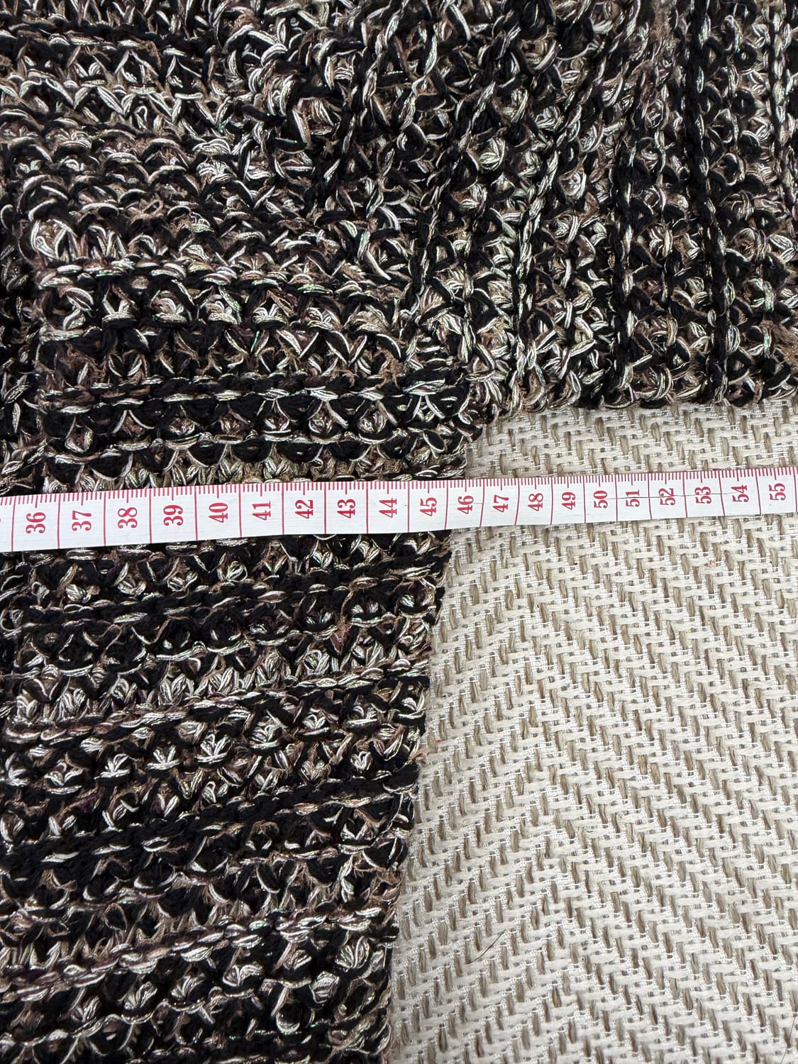 정품) TIME 타임 한섬 믹스 짜임 니트 가디건 90F 상품이미지8