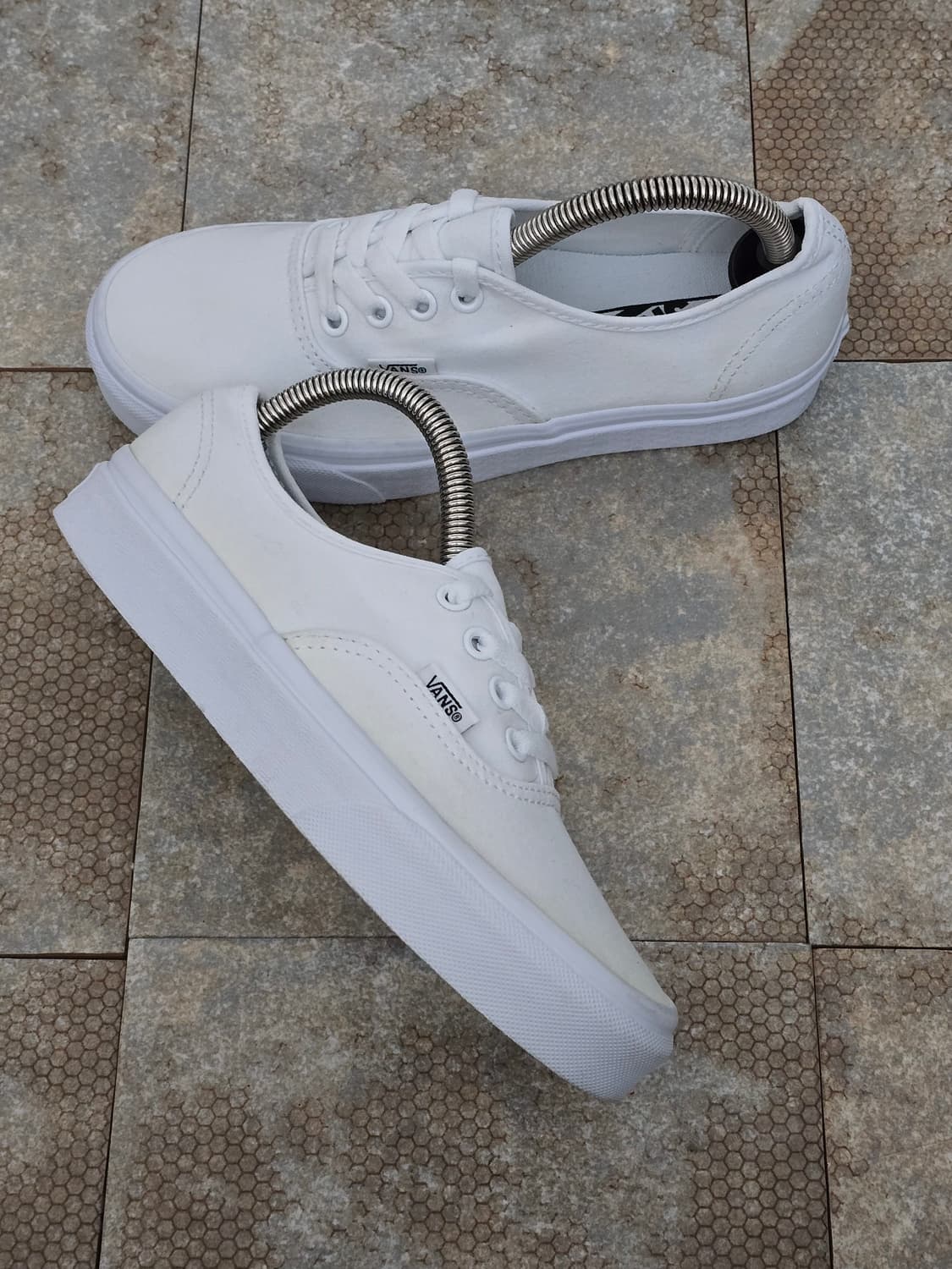 (225)반스 어센틱 화이트 상품이미지7