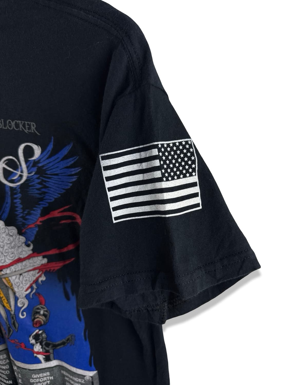 USA 발키리 프린팅 티셔츠3485 상품이미지5
