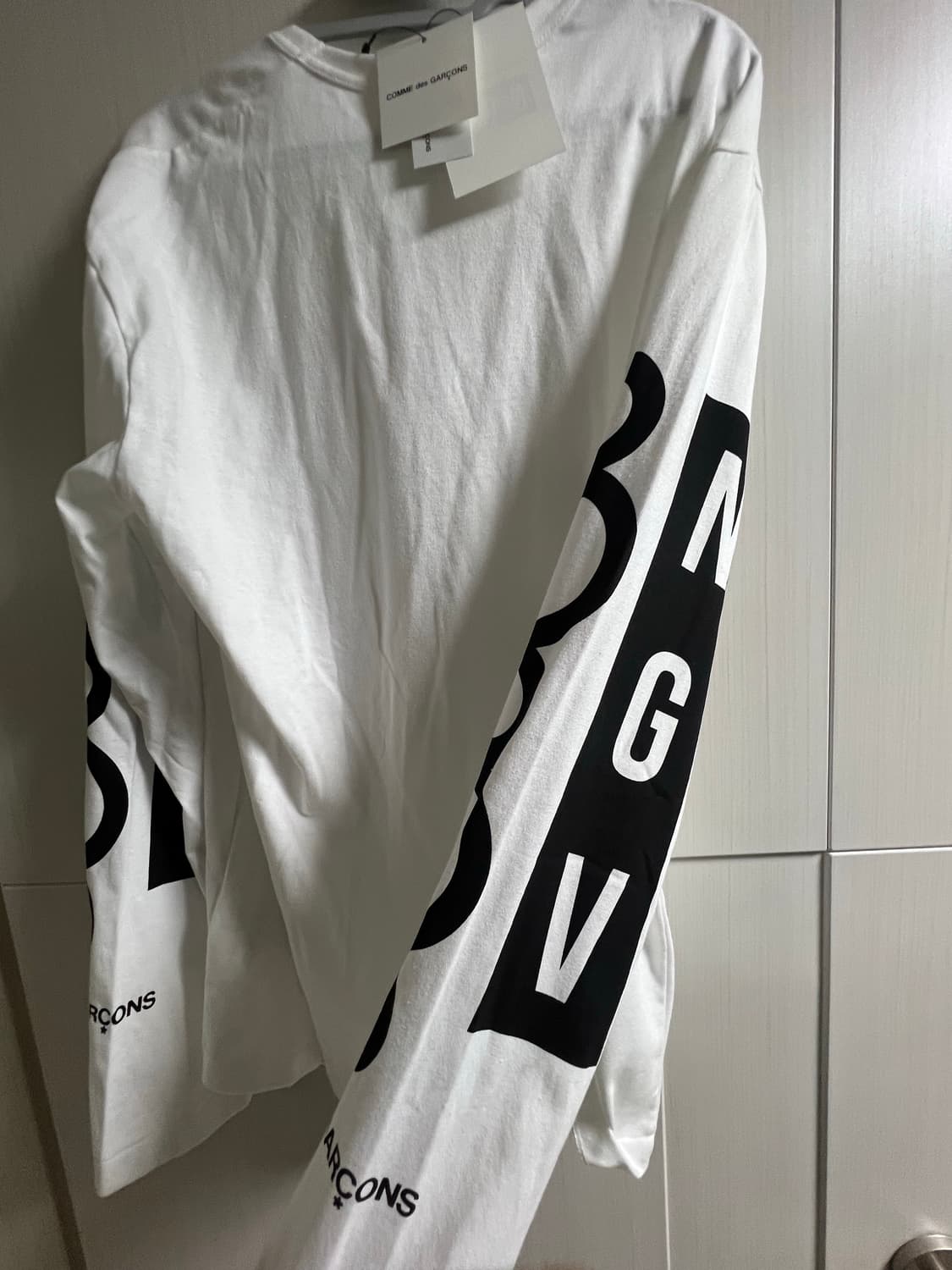 꼼데 x NGV 롱슬리브 xxl 상품이미지2