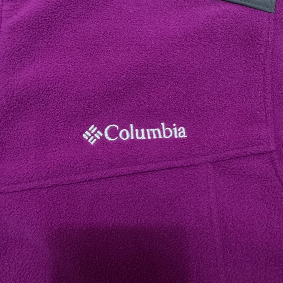 컬럼비아 자수로고 후리스 점퍼 상품이미지4