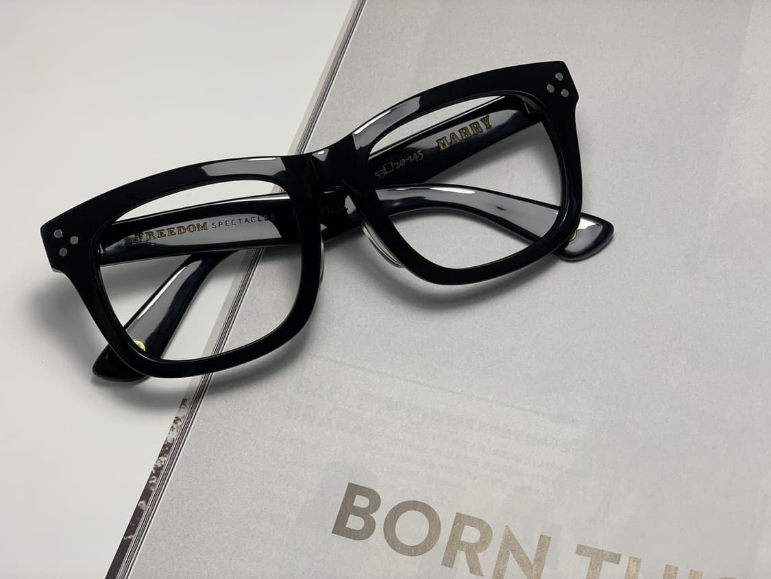 프리덤 스펙타클 재팬 메이드 볼드 뿔테 일본제 안경 BK 0030 상품이미지1