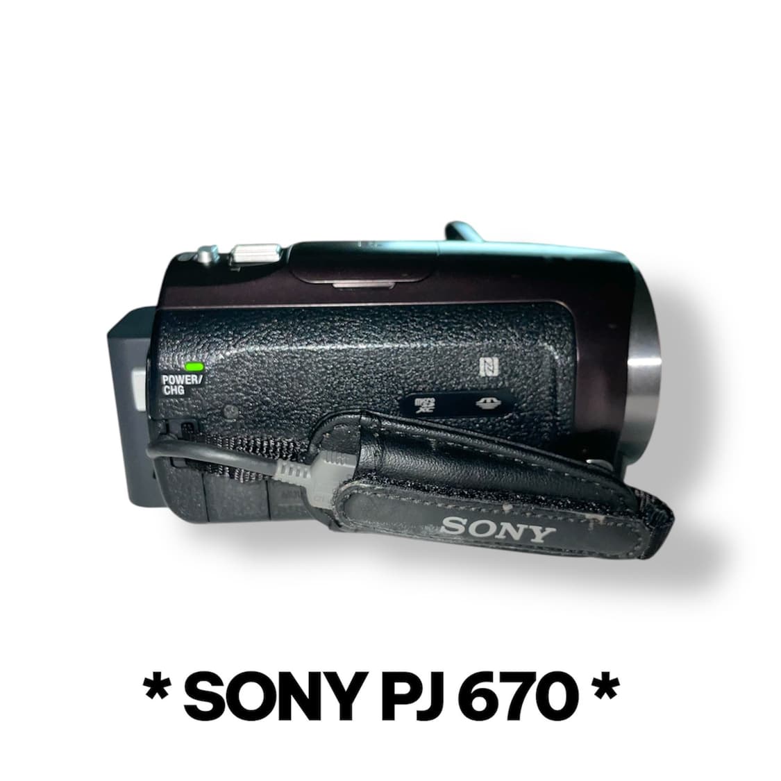 빈티지캠코더 SONY PJ670 풀박스   상품이미지4