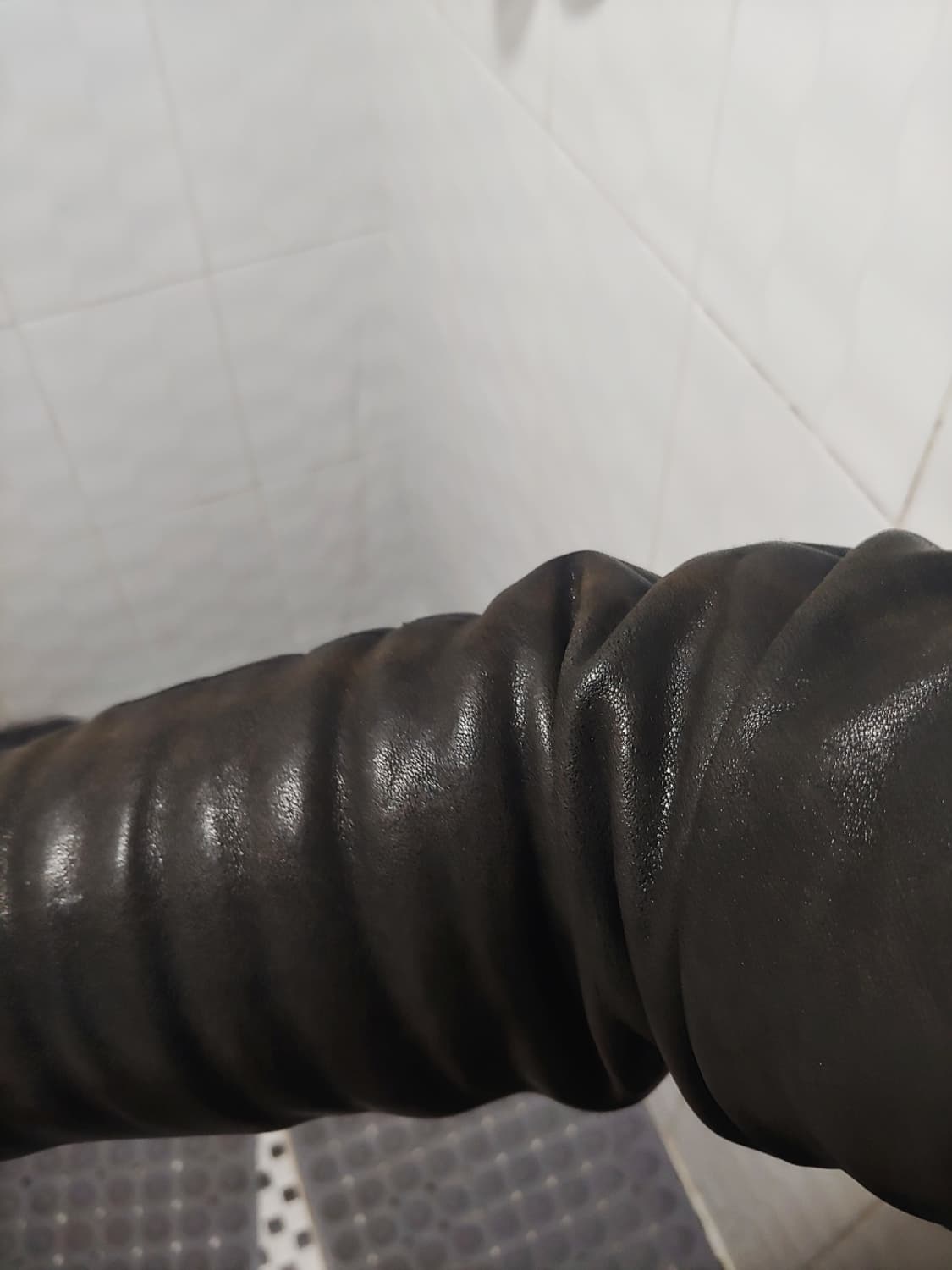 벌크업 헤비레더 라이더 자켓 슬림100 상품이미지4