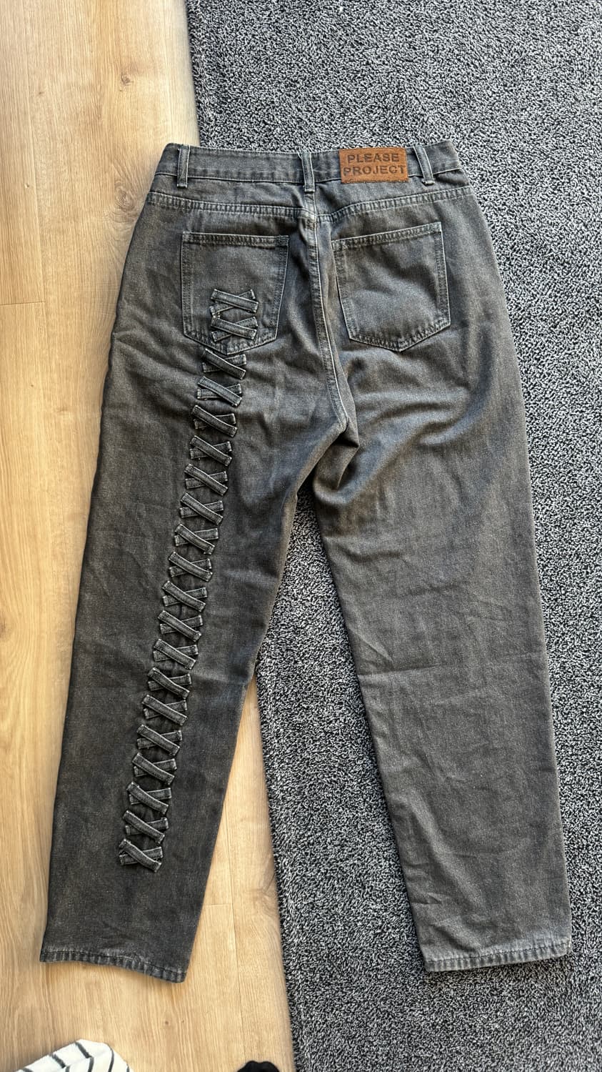 플리즈프로젝트 어글리데님 그레이 M 상품이미지6