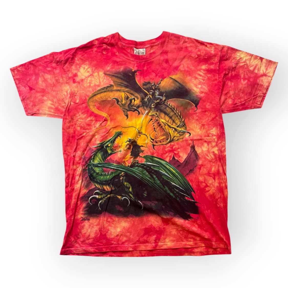 XL)00's The mountain dragon 티셔츠 상품이미지1