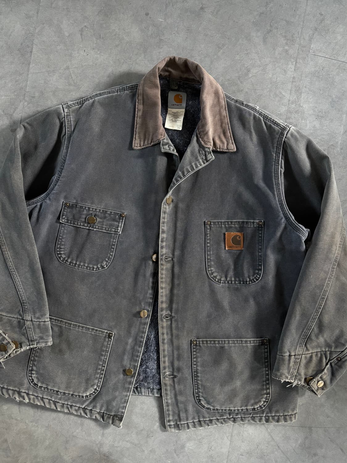 Carhartt 칼하트 그레이 워크 자켓 상품이미지2