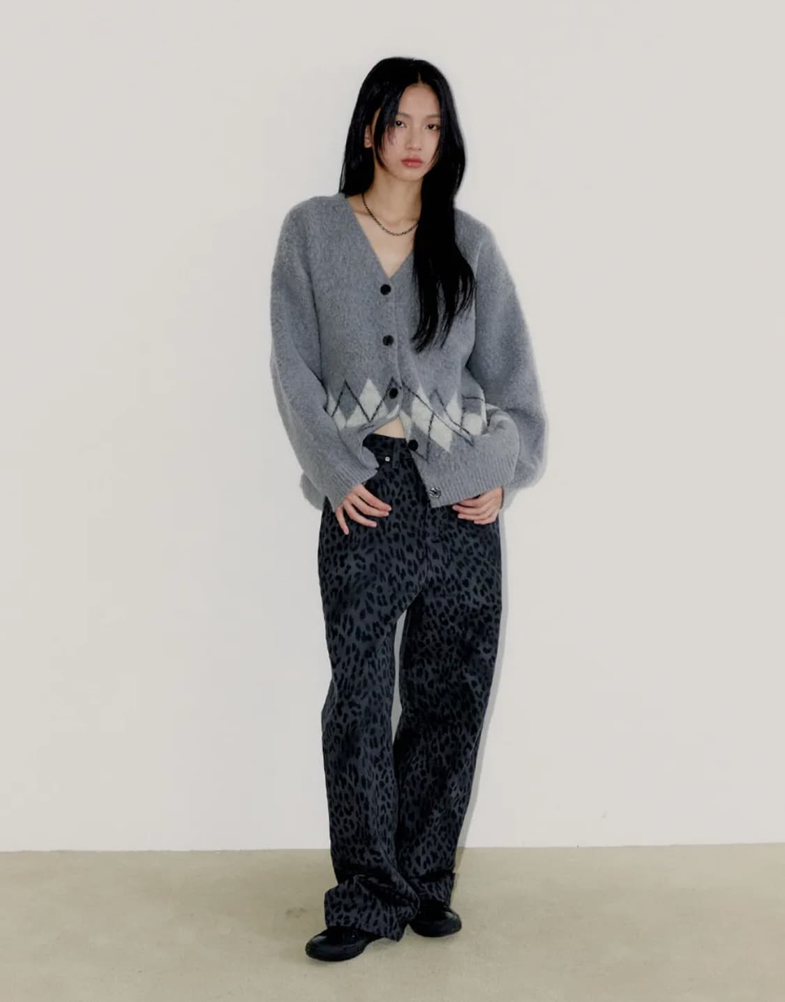 오피쉬 레오파드 팬츠 상품이미지3