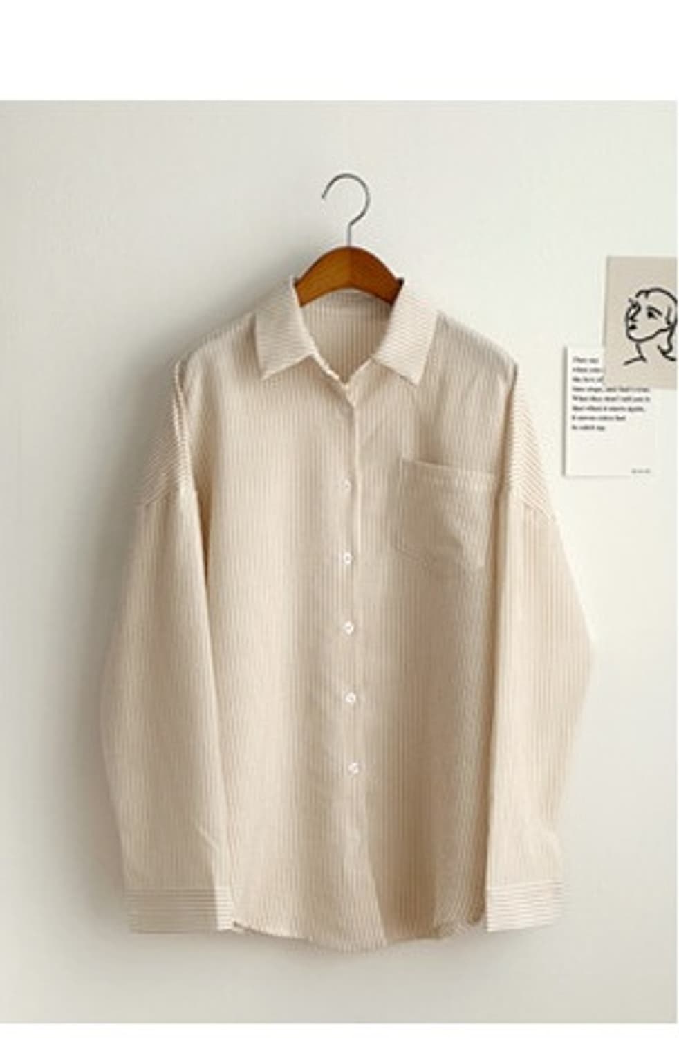 여성 카라 셔츠 남방 새상품 상품이미지2