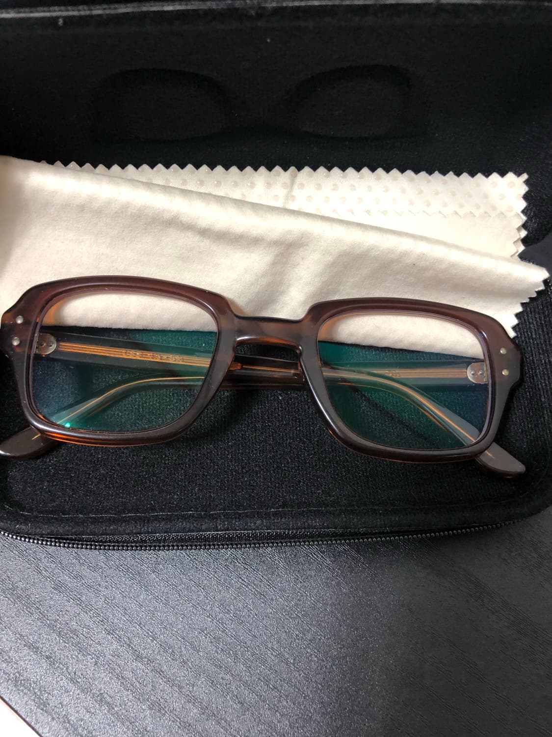 USS BCG 80~90년대 미군 보급 안경 3세대 50-26(폴리싱o) 상품이미지2