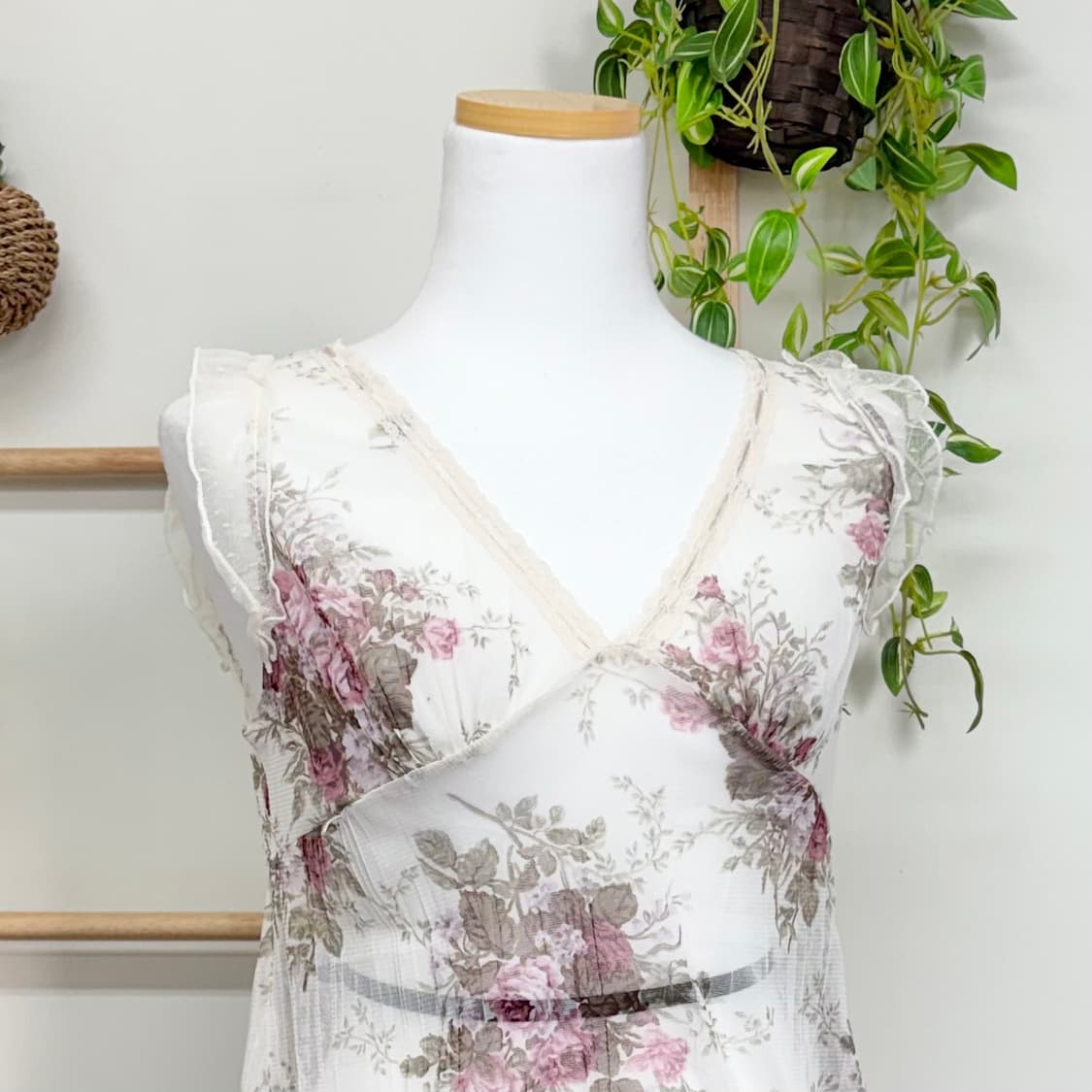 Rosa Cheri 로사체리 / 플라워패턴슬리브리스슬리브리스 플로리나시 상품이미지2