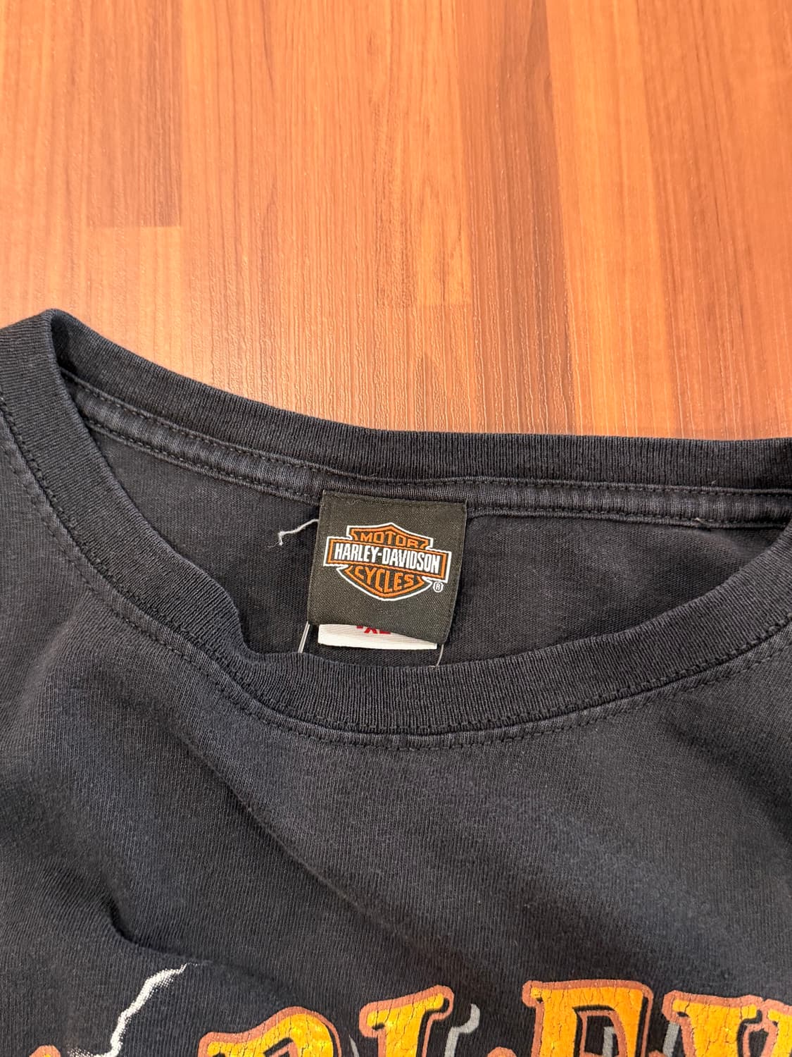 00s Harley-Davidson 할리데이비슨 썬더 페이딩 반팔 티셔츠 상품이미지7