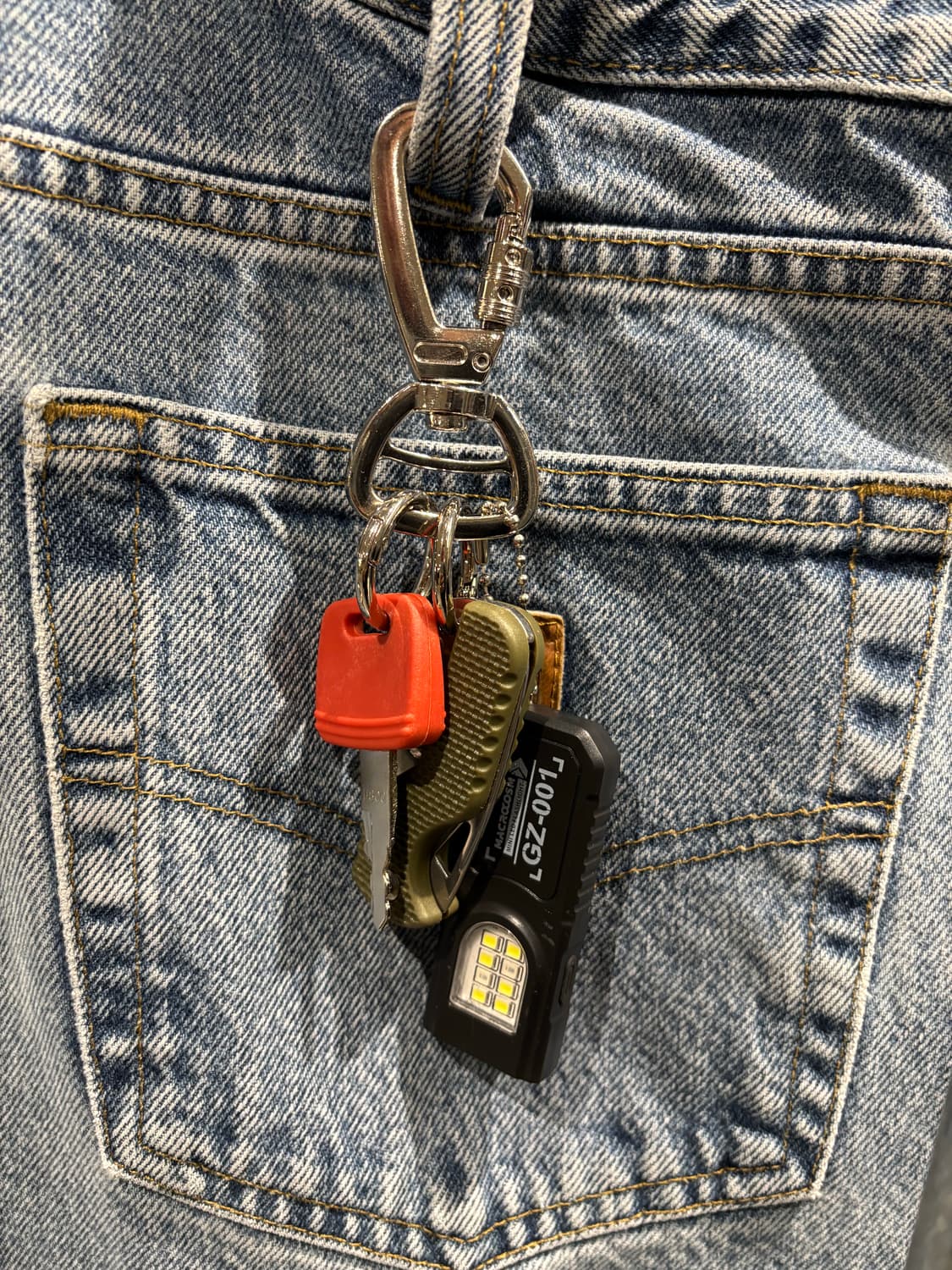 vintage keyring (camping master) 상품이미지4