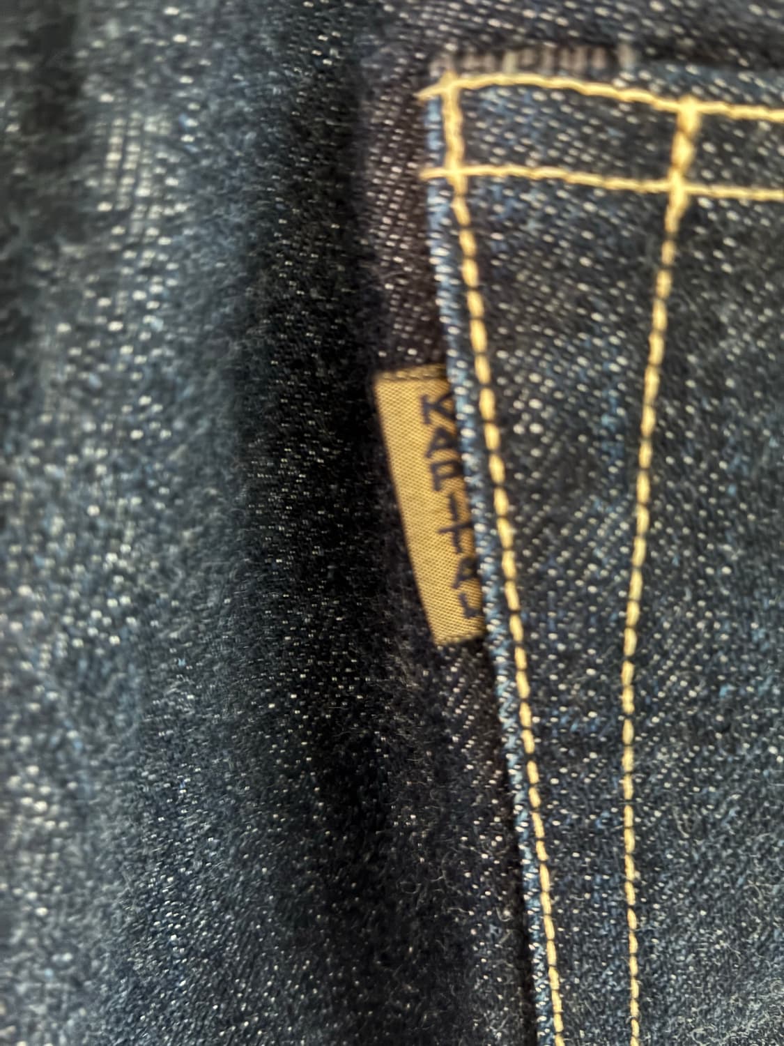 [KAPITAL] 캐피탈 셀비지 스트레이트 데님 진 32 남성 상품이미지3