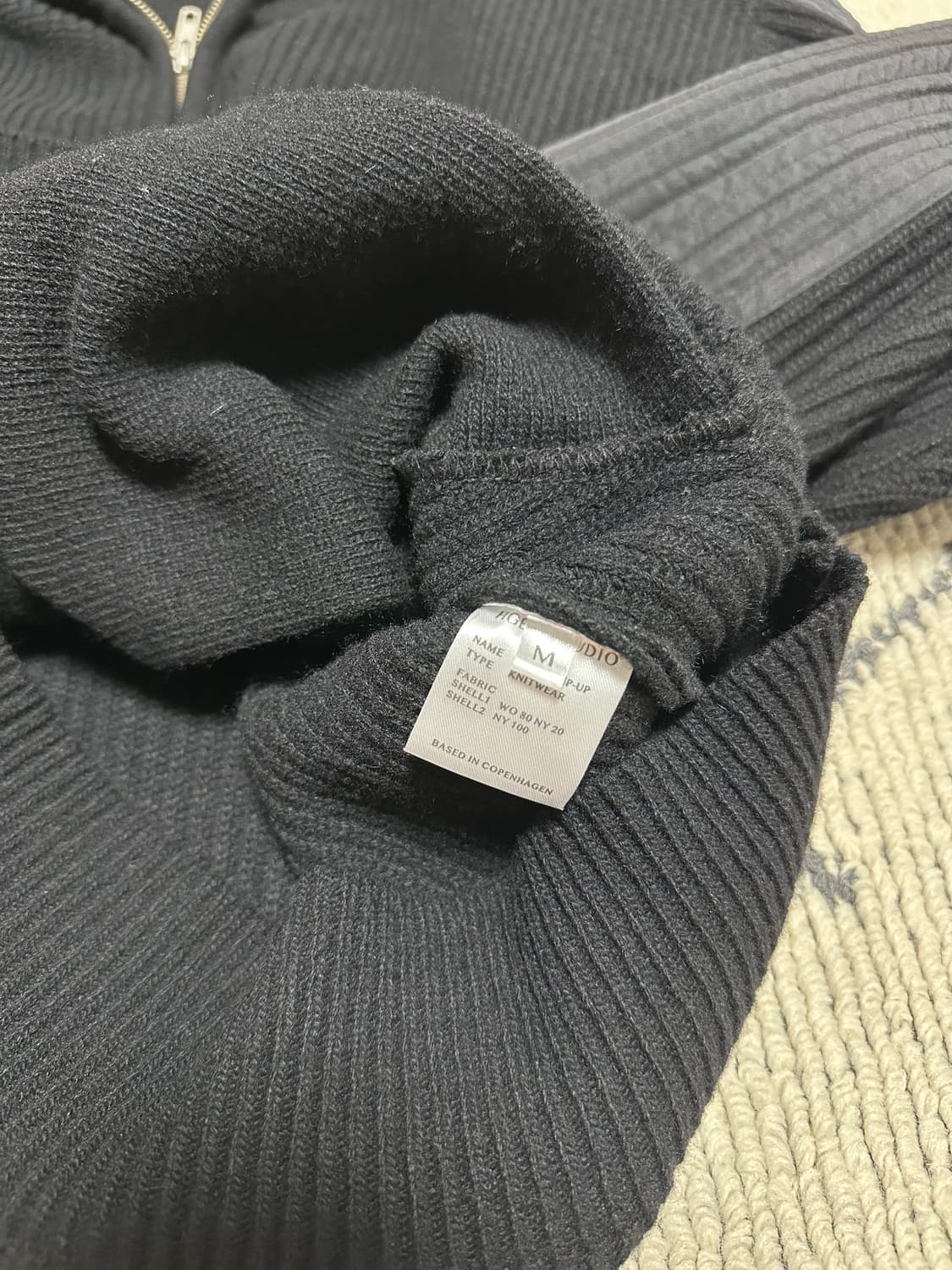 [M]HGBB 니트 집업 유콘 상품이미지3