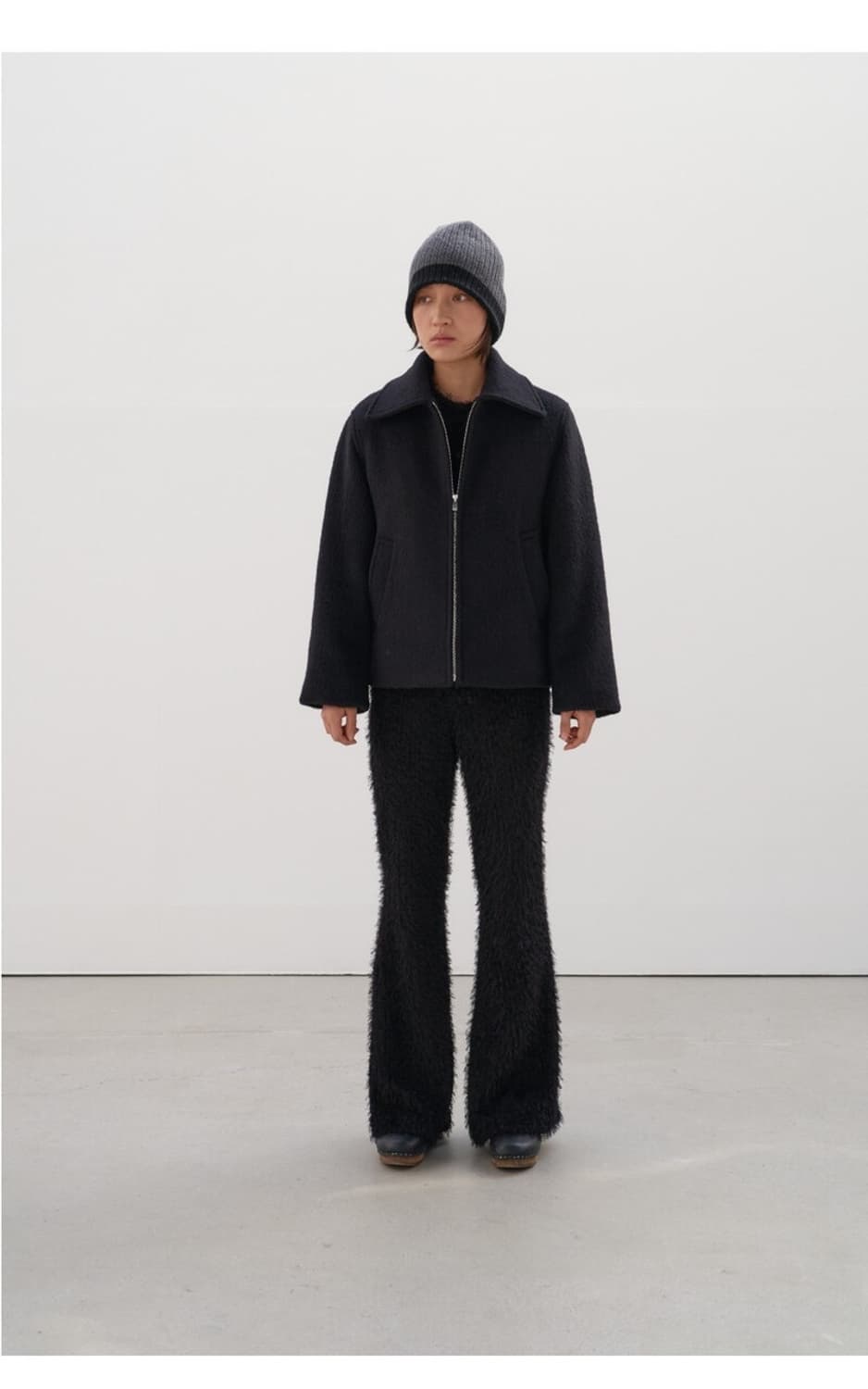 TEAK 티크 WOOL ZIP-UP JACKET 상품이미지2