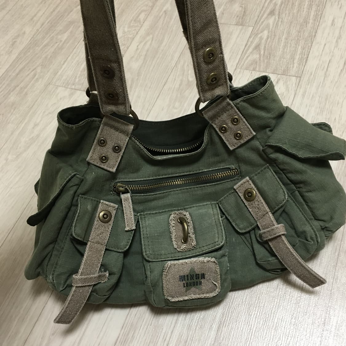 밍가런던 카모 숄더백 상품이미지2