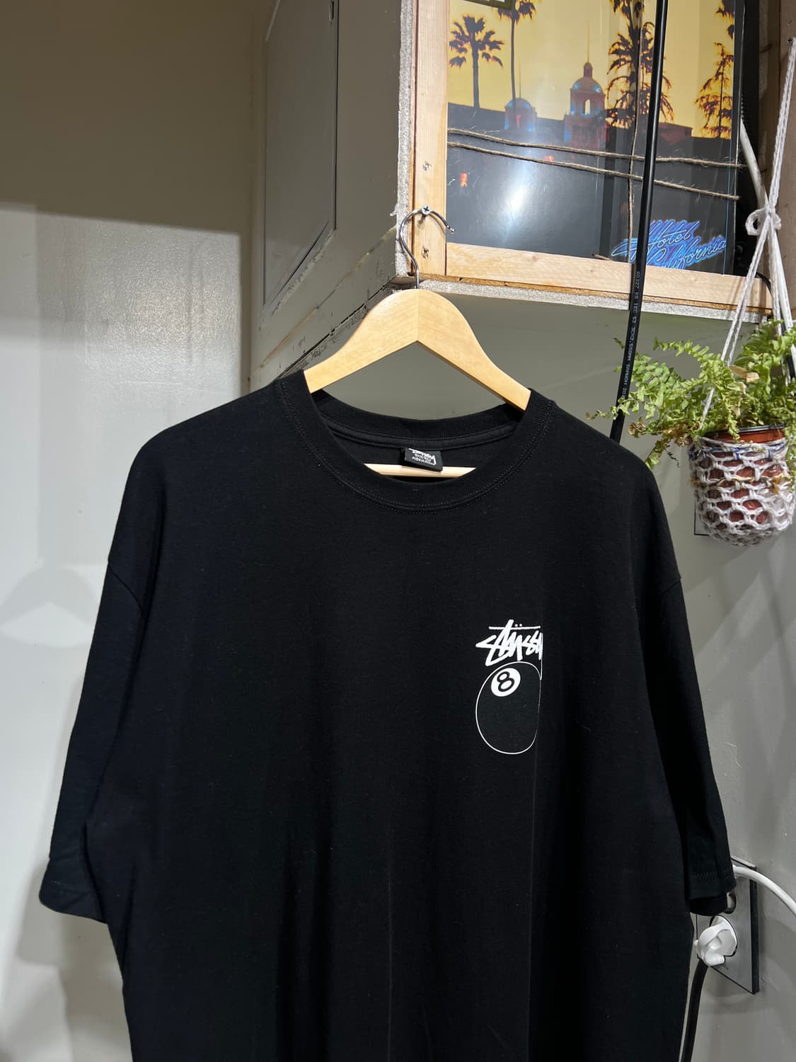 Stussy 스투시 8볼 빅로고 반팔 티셔츠 상품이미지1