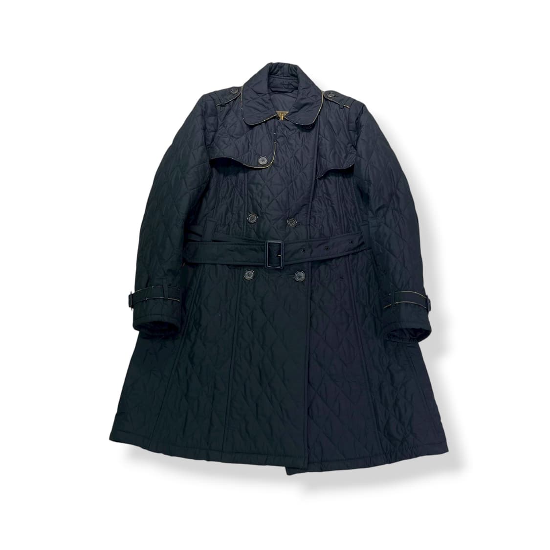 W 95 바버 퀄팅 벨티드 자켓 상품이미지1