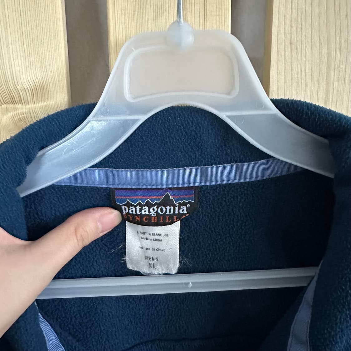 (XL) 파타고니아 신칠라 네이비 후리스 자켓 플리스 집업 상품이미지5