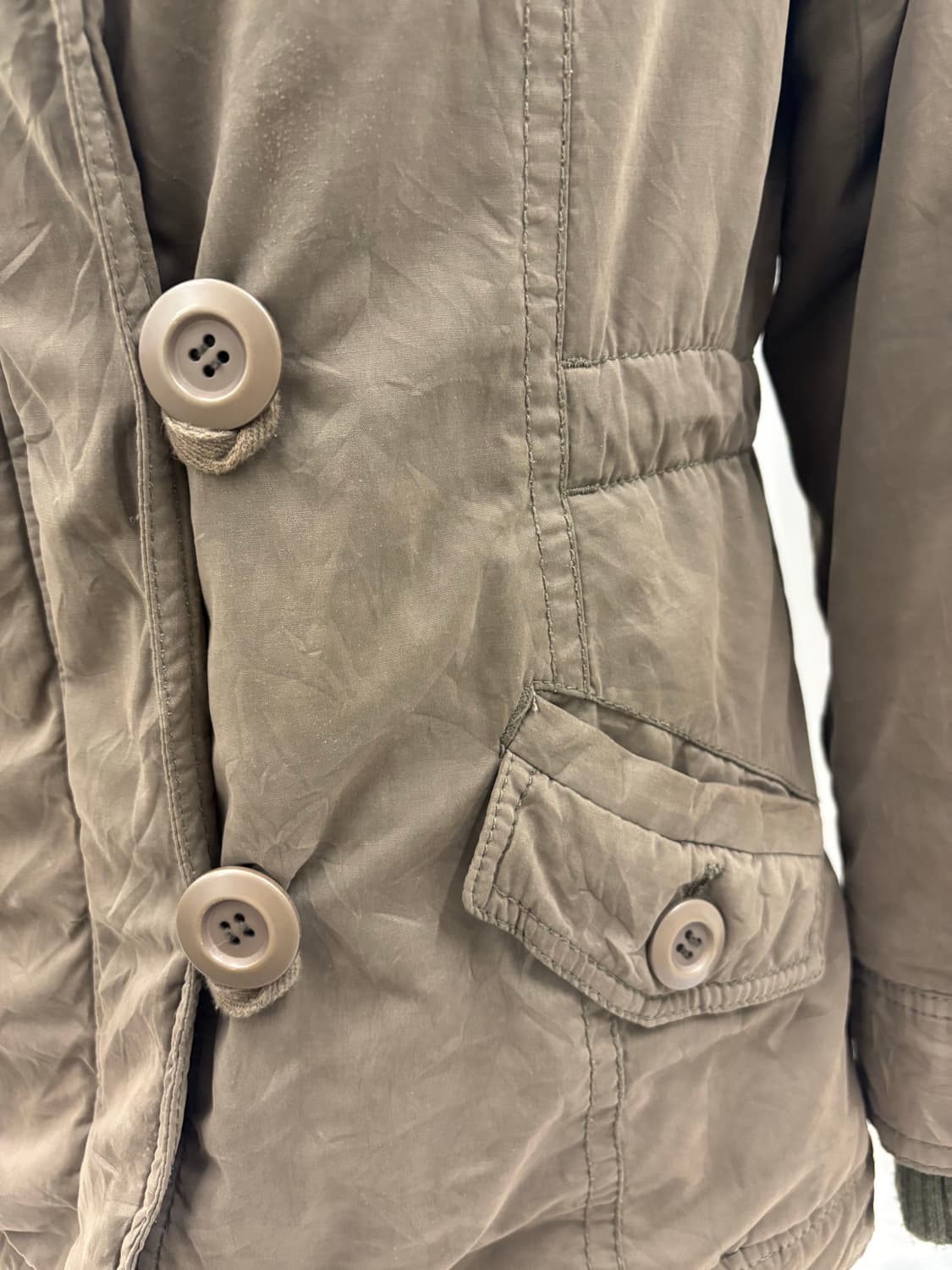 y2k 패딩 퍼 자켓 상품이미지4