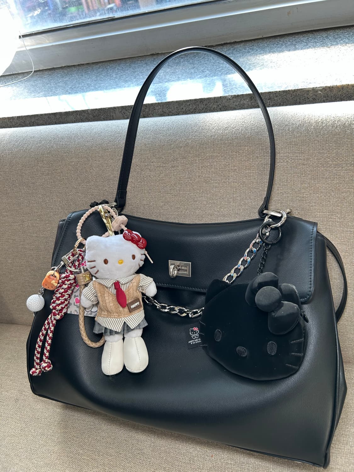 (30) 👜❣️롱다리 키티 프레피 스쿨룩 커스텀 키링 상품이미지3