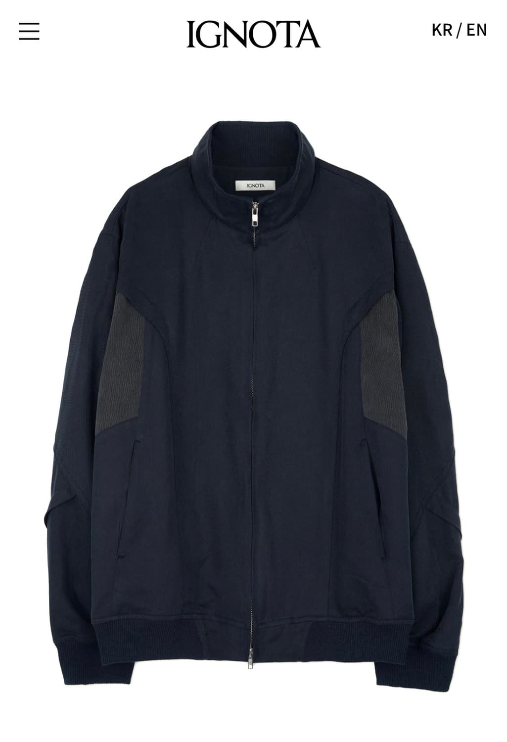 ignota core:10 carving jacket 상품이미지1