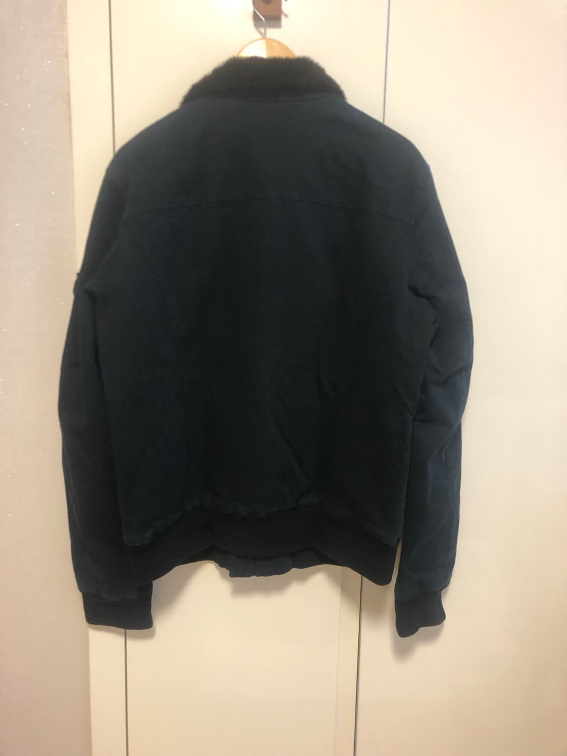 휴고보스 오렌지라벨 워싱 블루종 점퍼 자켓 상품이미지4