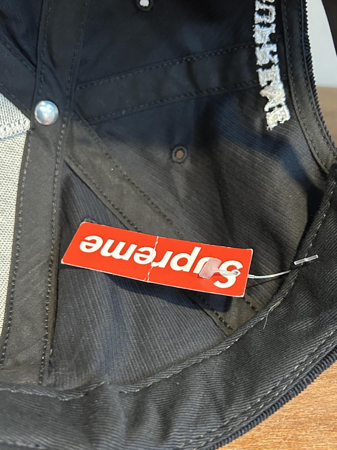 슈프림 코듀로이 클래식 로고 스냅백 상품이미지6