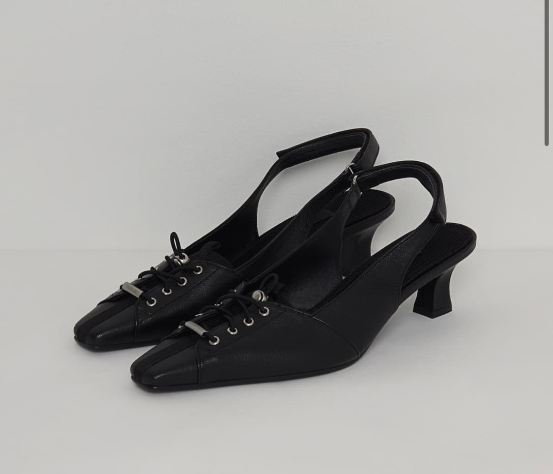 더일마 ALO SPORTY SLINGBACK HEELS black 255 상품이미지1