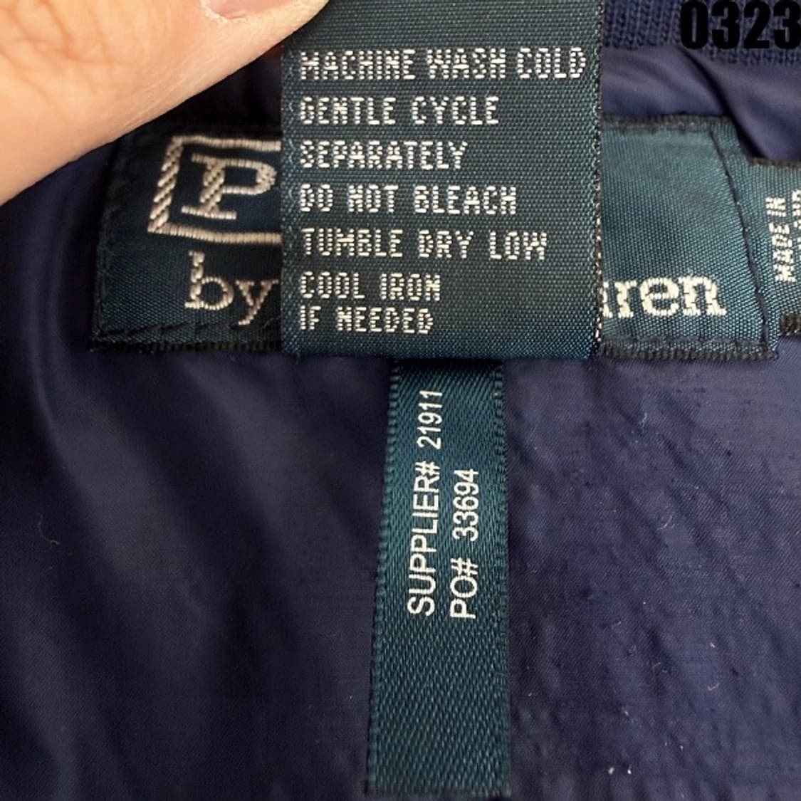 폴로 랄프로렌 집업 바람막이 자켓 M 0323  상품이미지7