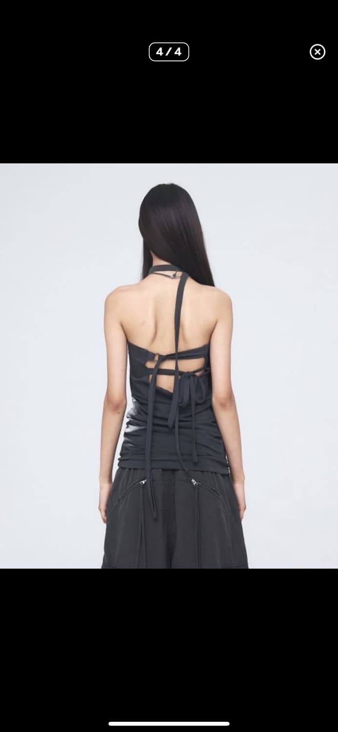 나체 탱크탑 프린팅 슬리브리스  상품이미지2