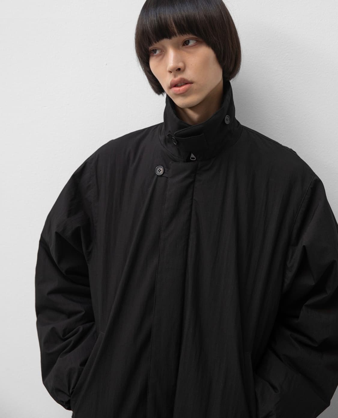 어나더오피스 인슐레이션자켓 블랙 1사이즈 상품이미지1