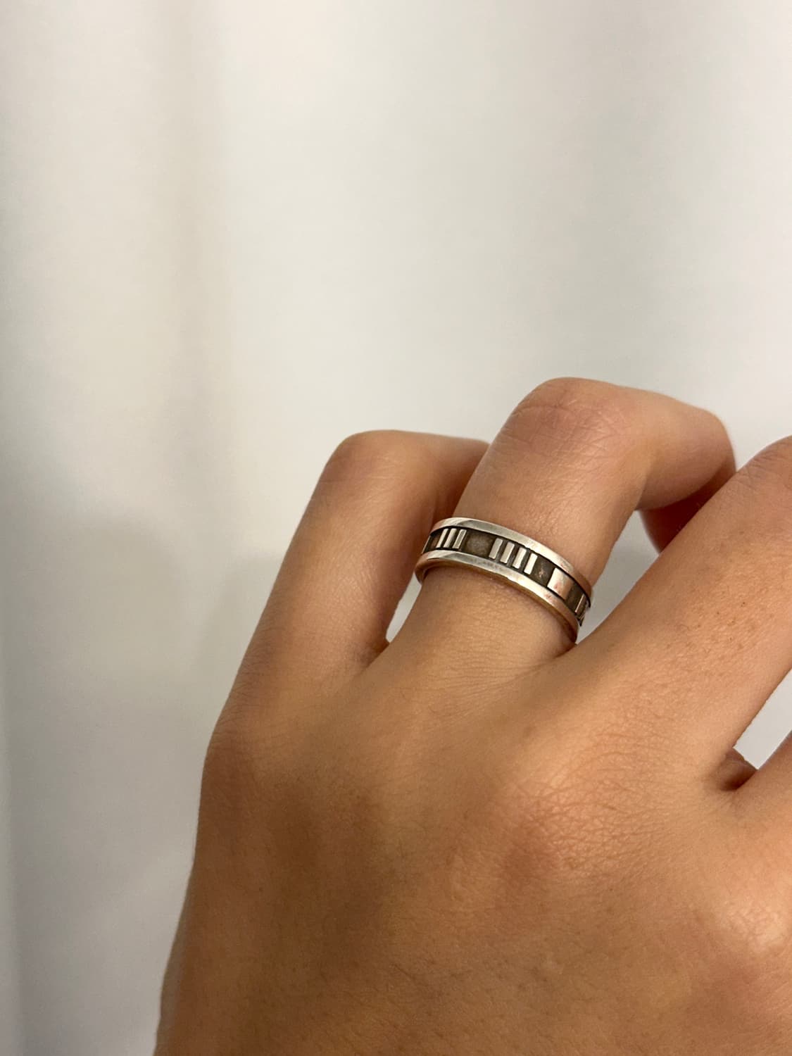 Tiffany & Co. Atlas 925Silver Ring 상품이미지7