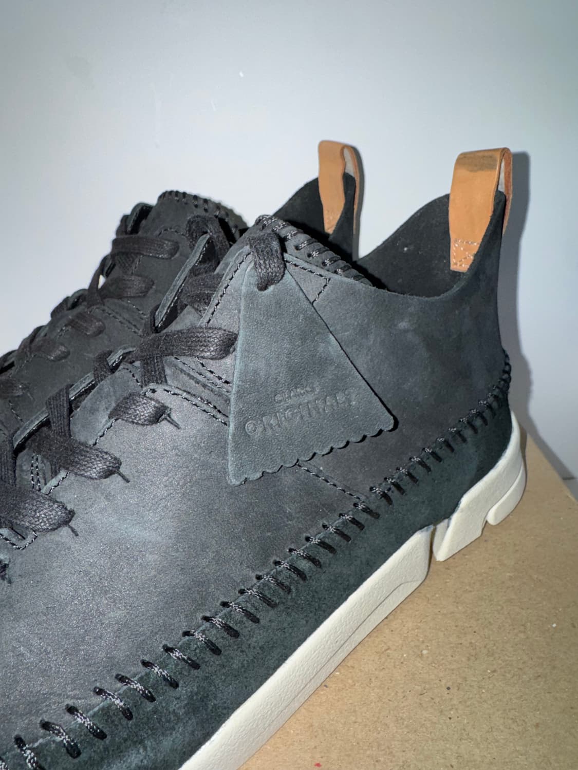 클락스 트리제닉 플렉스 블랙 누벅 UK8 상품이미지2