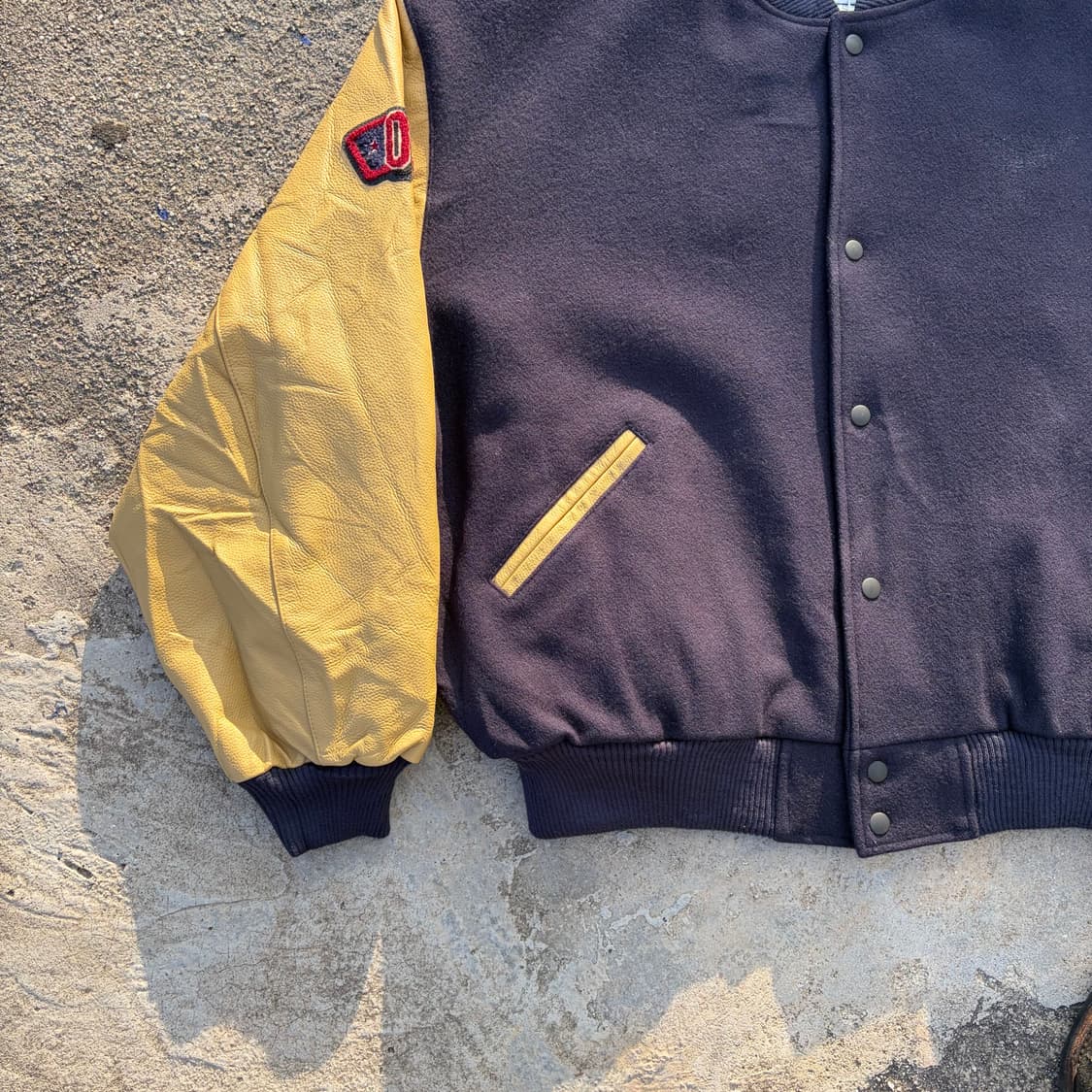 00s CANADA 빈티지 울 바시티 자켓 2XL 상품이미지3