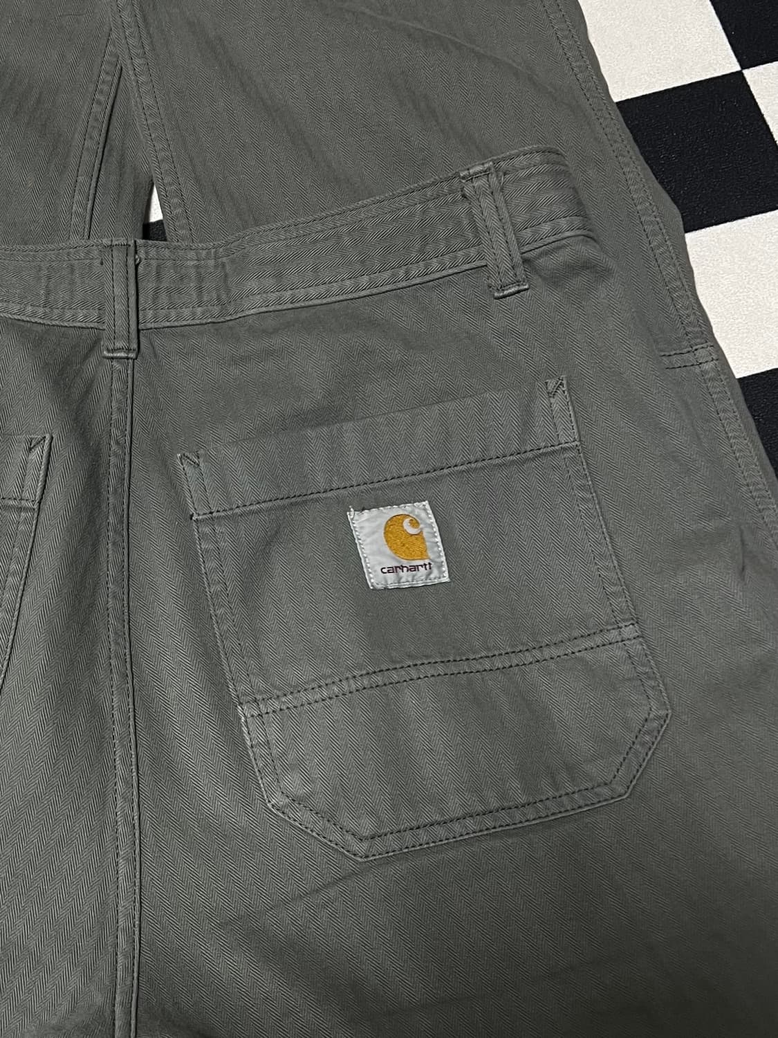 [32] 칼하트 WIP charter 카고 팬츠 카키 상품이미지1