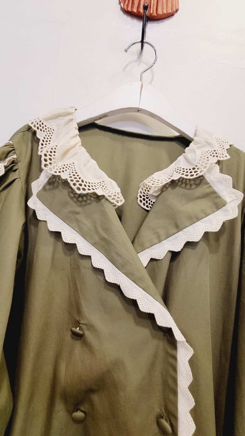 수입 벌룬 레이스 원피스 상품이미지5