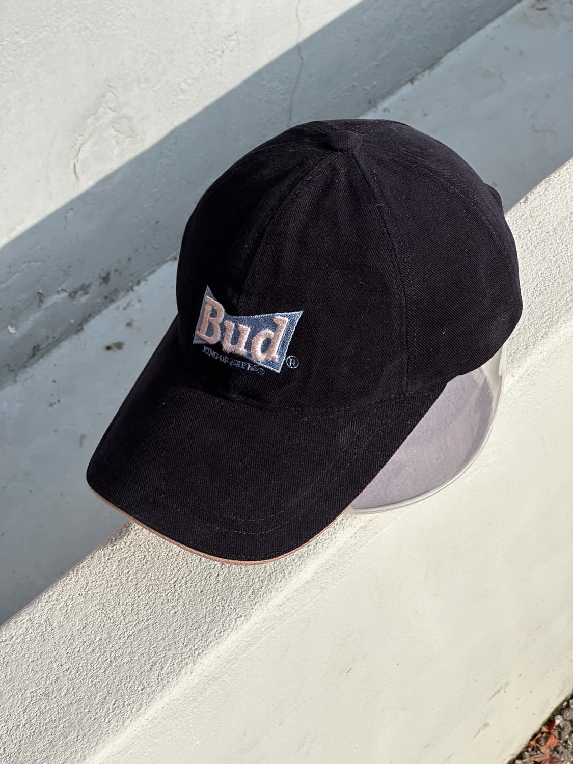 [F] 버드와이저 로고 다크네이비 볼캡 모자 빈티지 상품이미지2