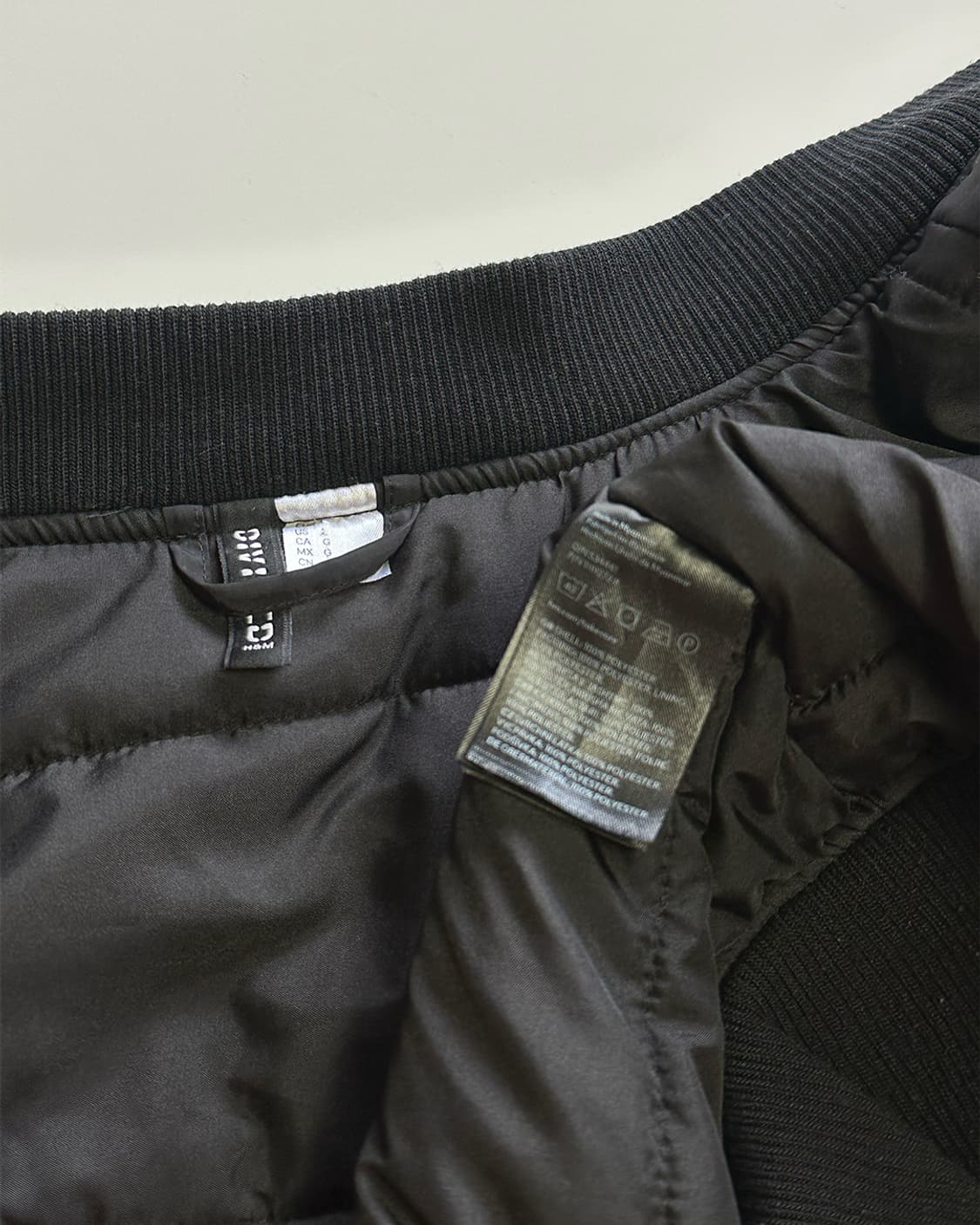 디바이디드H&M ma-1 항공점퍼 상품이미지3