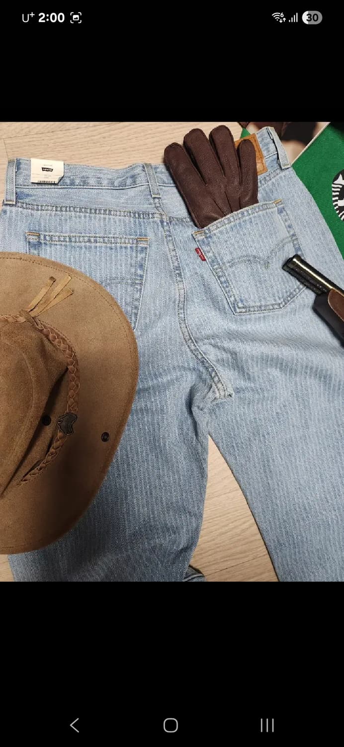 (새상품)LEVIS  워크 에스닉 웨스턴 데님 청바지 상품이미지4